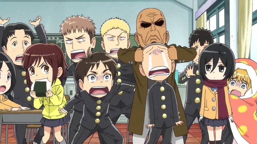 Shingeki! Kyojin Chuugakkou Sub Indo
