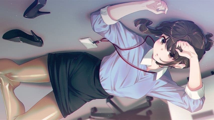Ganbare Douki-chan The Coworker is Suffering from Social Inequality
