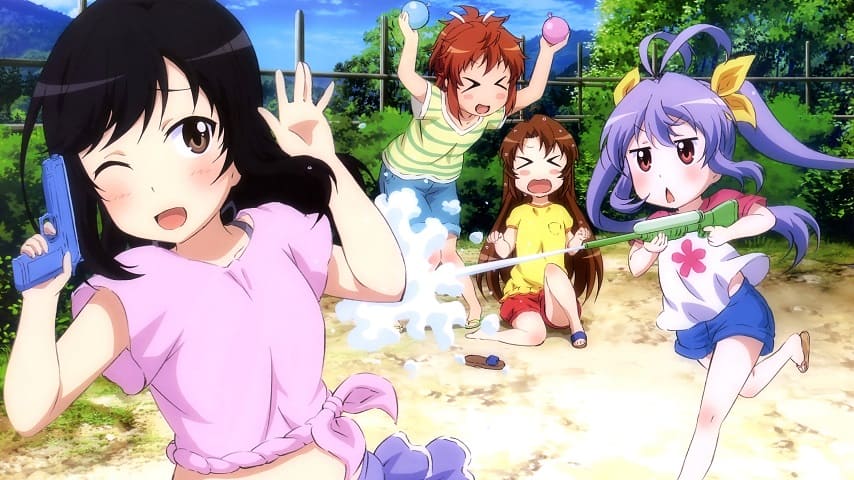 Non Non Biyori Nonstop Bukatsu wo Ganbatta Sub Indo
