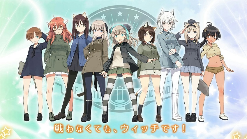 Renmei Kuugun Koukuu Mahou Ongakutai Luminous Witches Sub Indo