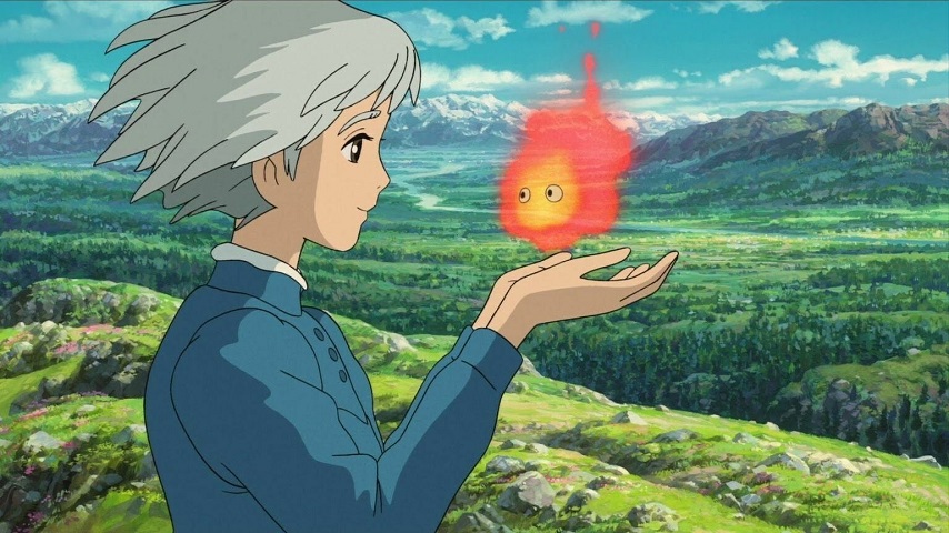 Howl no Ugoku Shiro Sub Indo