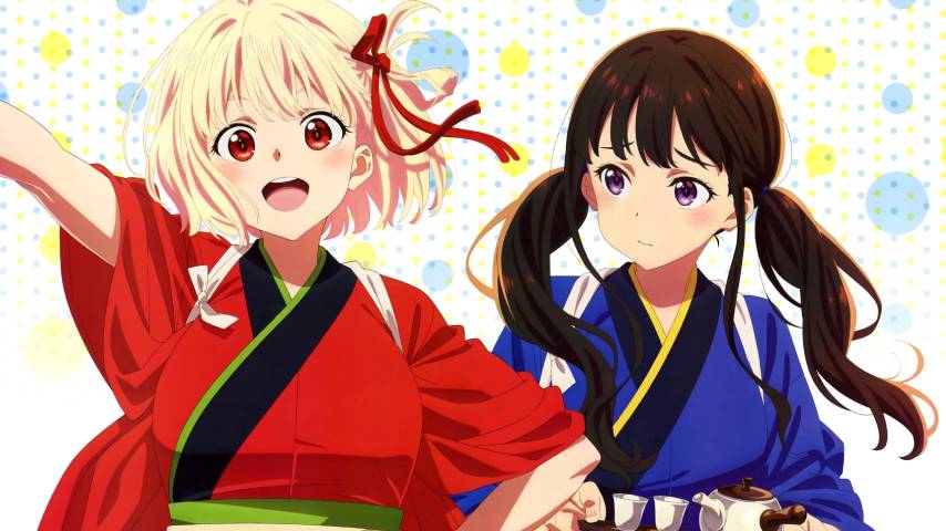 Lycoris Recoil Friends Are Thieves of Time. Sub Indo